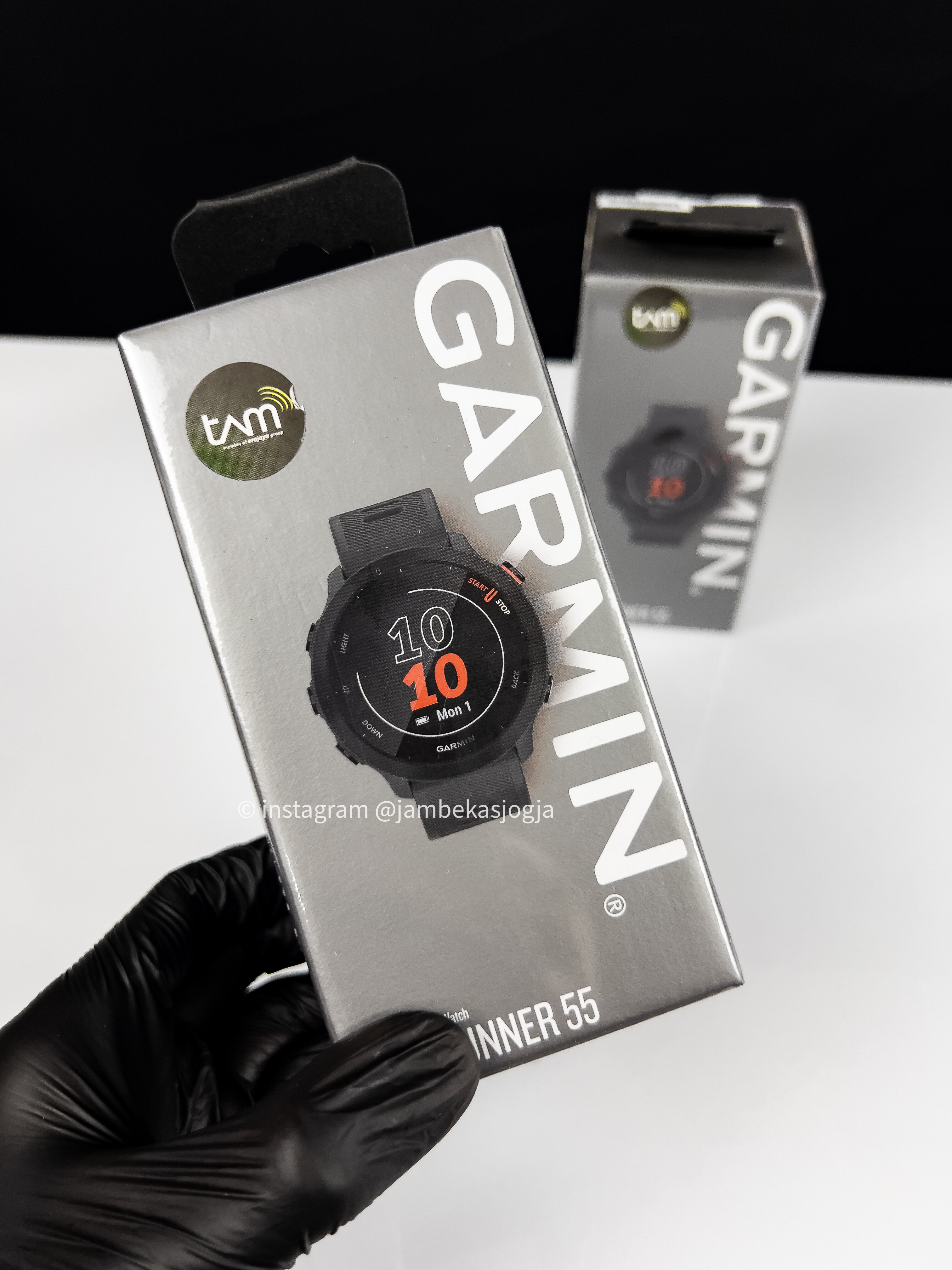 NEW TAM Resmi Garmin Forerunner 55 Monterra Grey