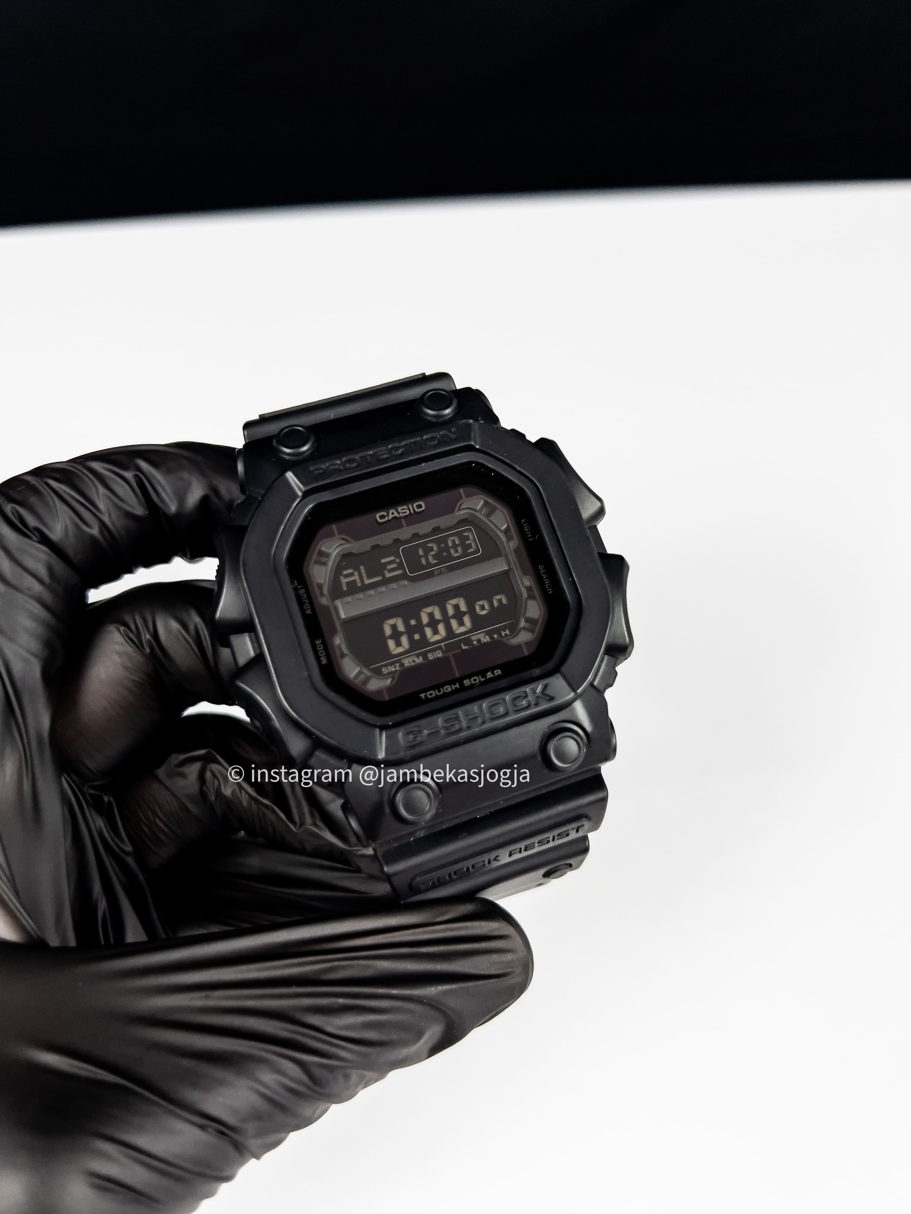 Casio G-Shock GX-56BB-1DR King Kong Solar Powered WR 200M Digital Dial Black Resin Band