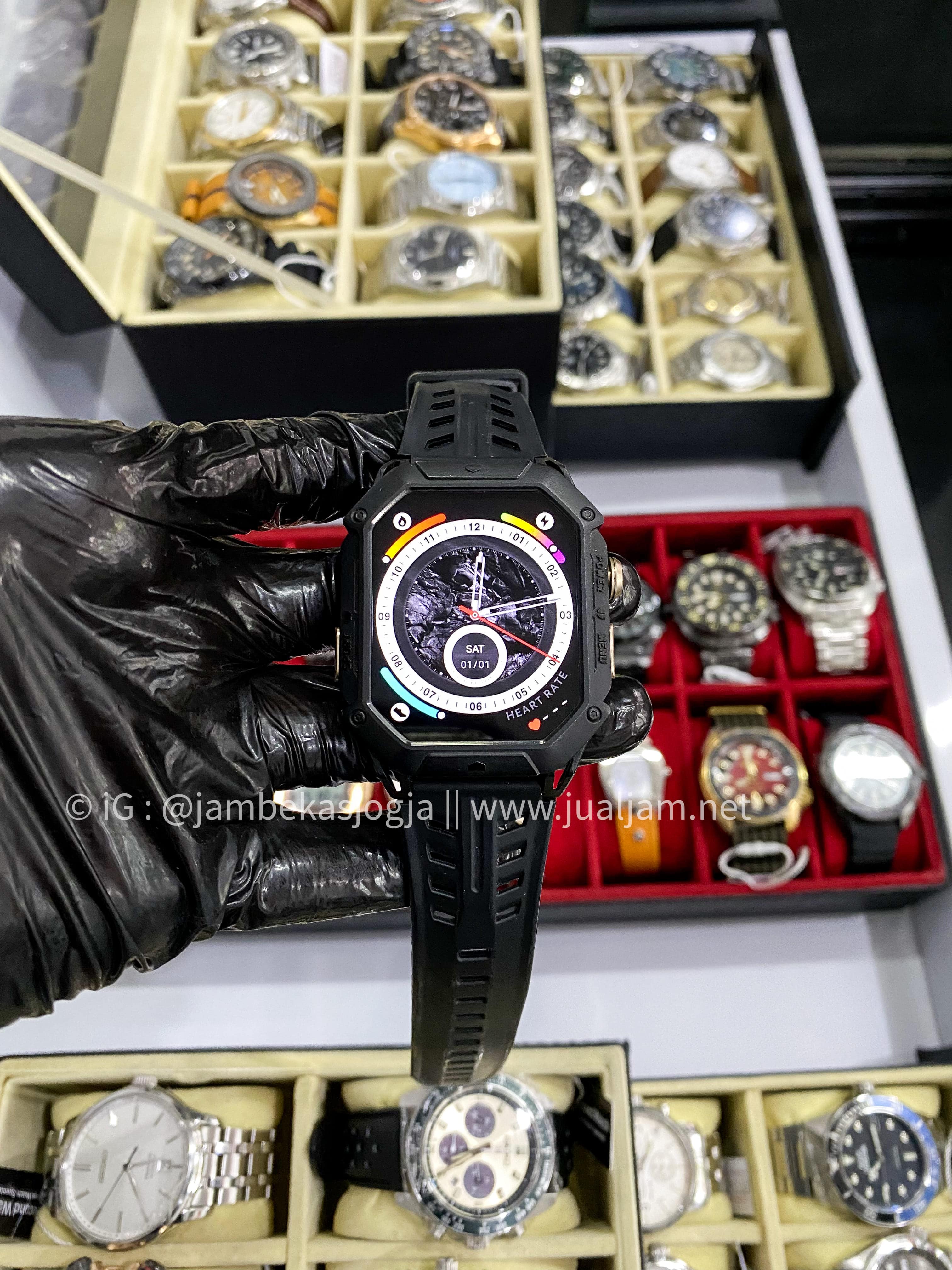 (SKU 246) Haylou Iron N1 Smartwatch AMOLED Display 5ATM Waterproof