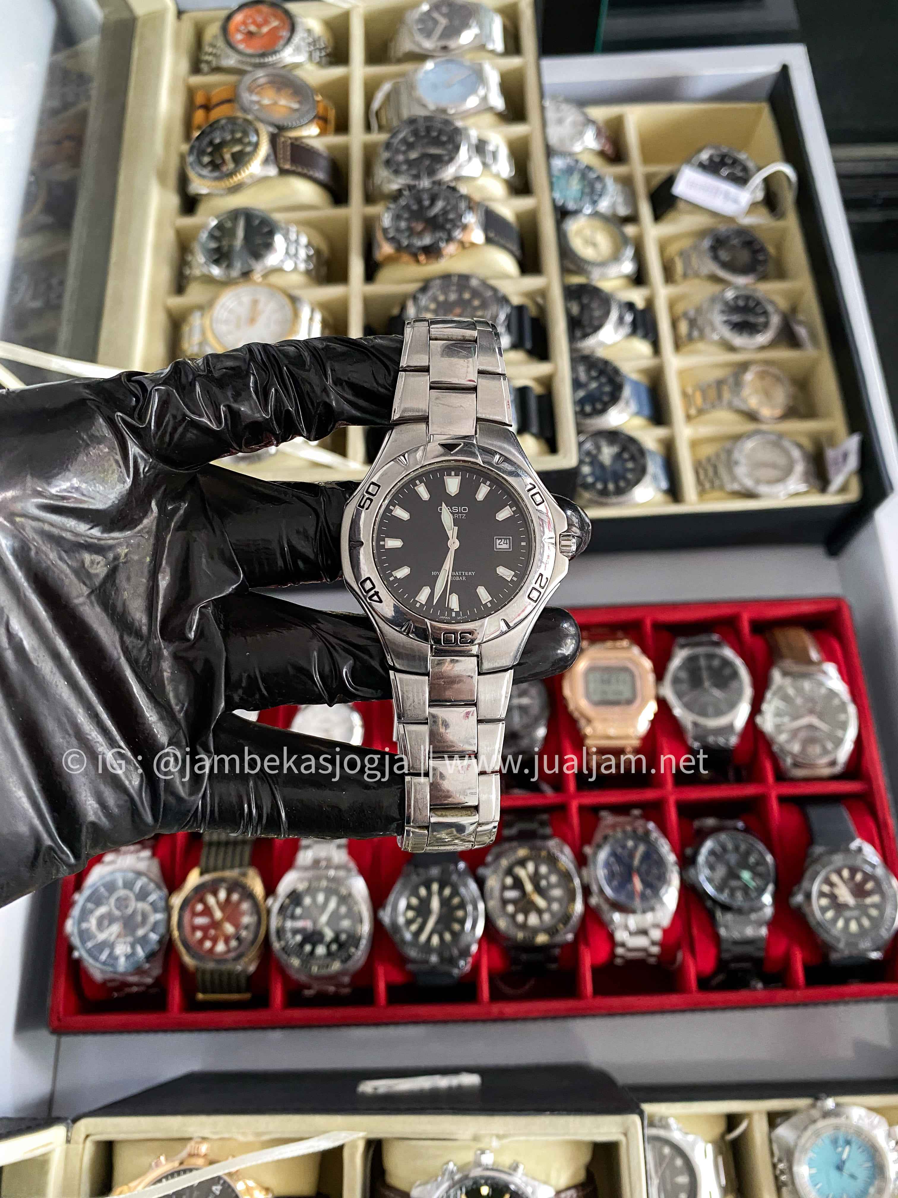 Casio Mtd-1044 Analog Quartz Men Vintage 065309464 ( TITIP JUAL )