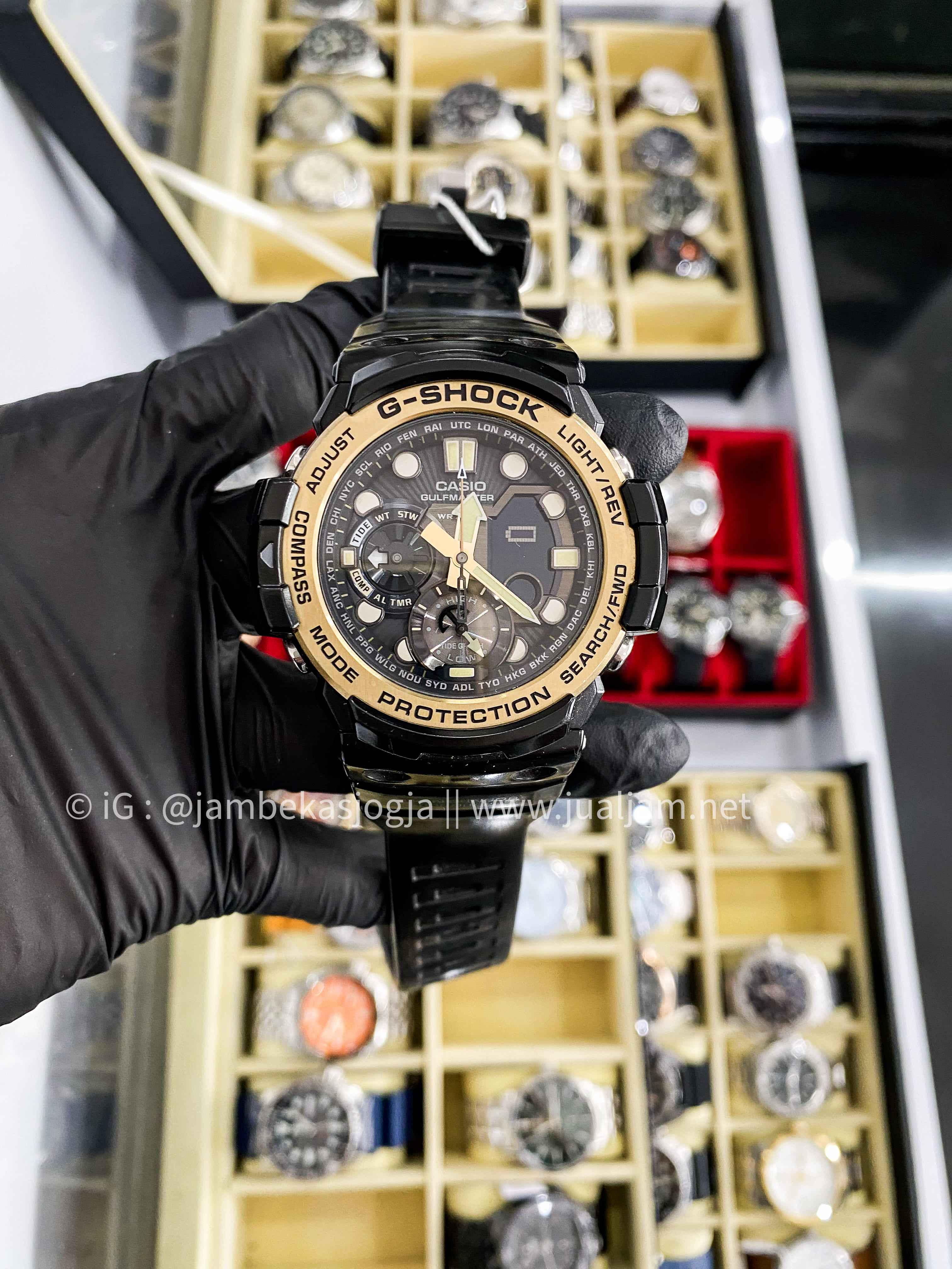 (SKU 70) Casio G-Shock GN-1000GB-1ADR - Water Resistance 200M White Resin Band TERMURAAAHH !!