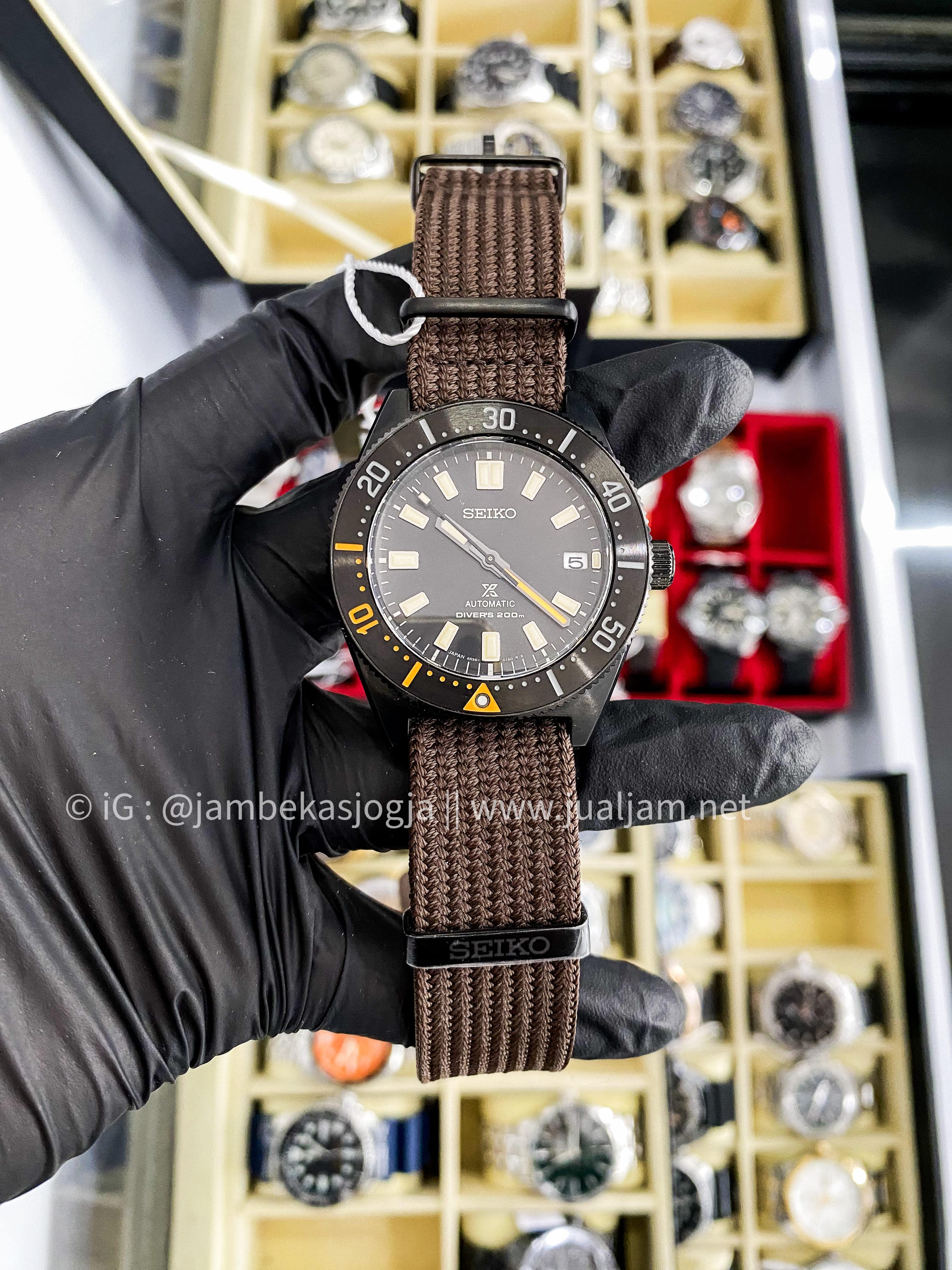 (SKU 110) Seiko Prospex SPB253J1 The Black Series 1965 Divers 200M Modern Re-interpretation LIMITED EDITION GARANSI JANUARI 2028