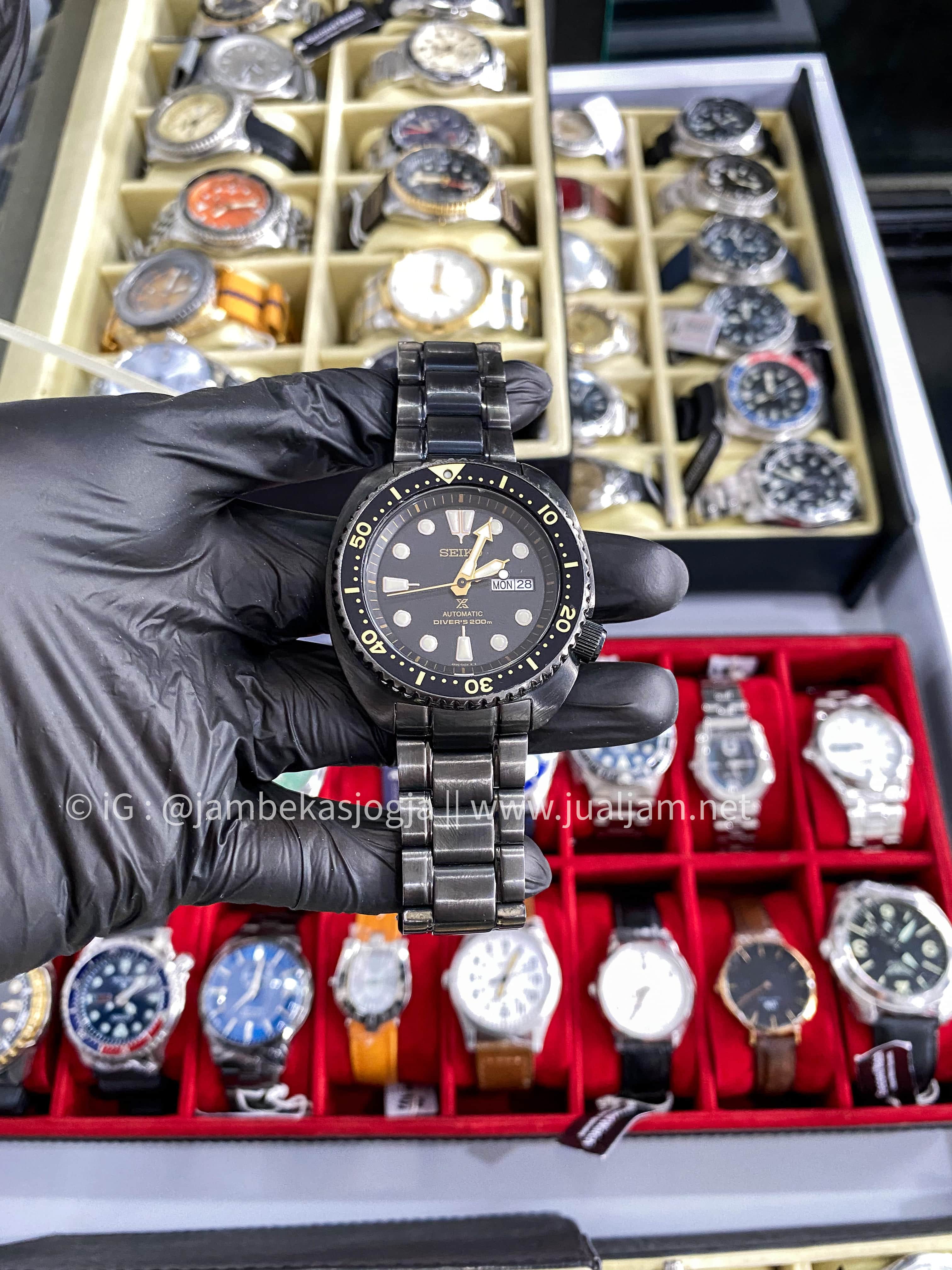 (SKU 59) SEIKO PROSPEX SRP775K1 AUTOMATIC TURTLE WATCH STAINLESS STRAP