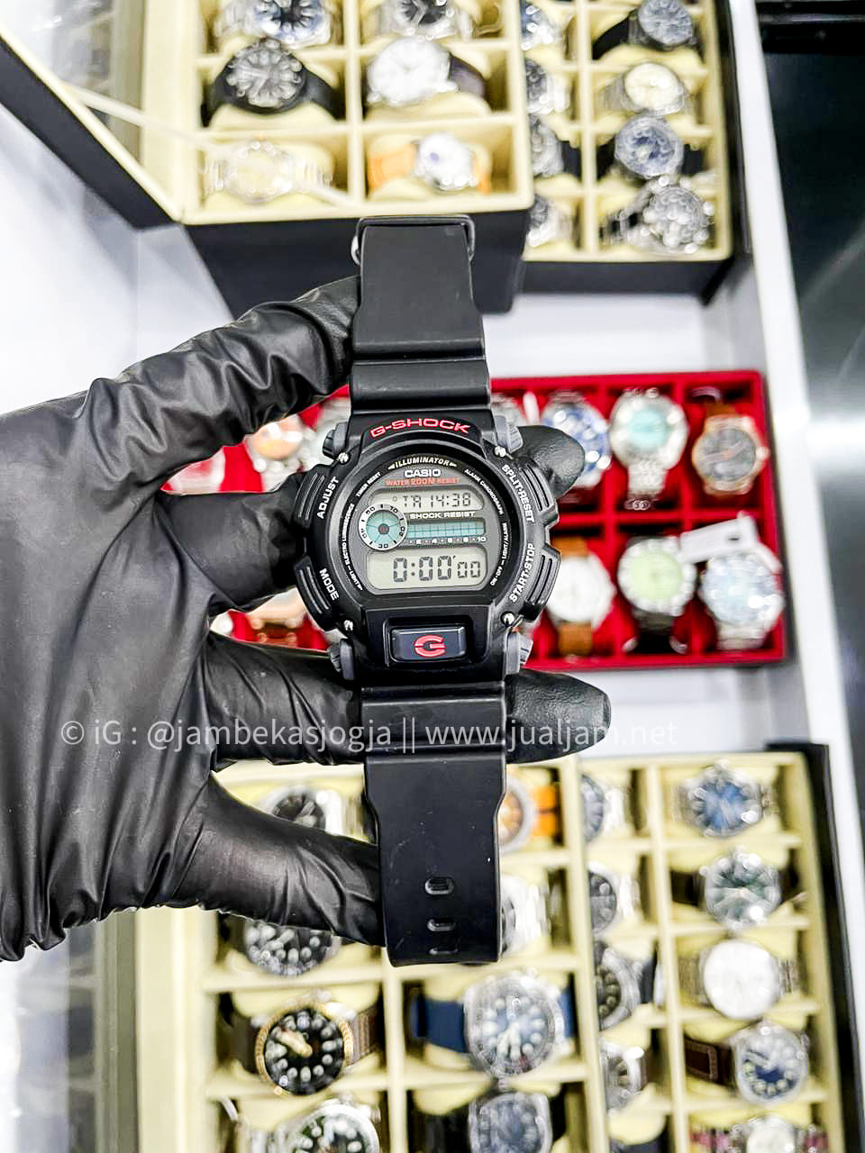 Casio G-Shock DW-9052-1VDR Digital Dial Black Resin Band (TITIP JUAL)