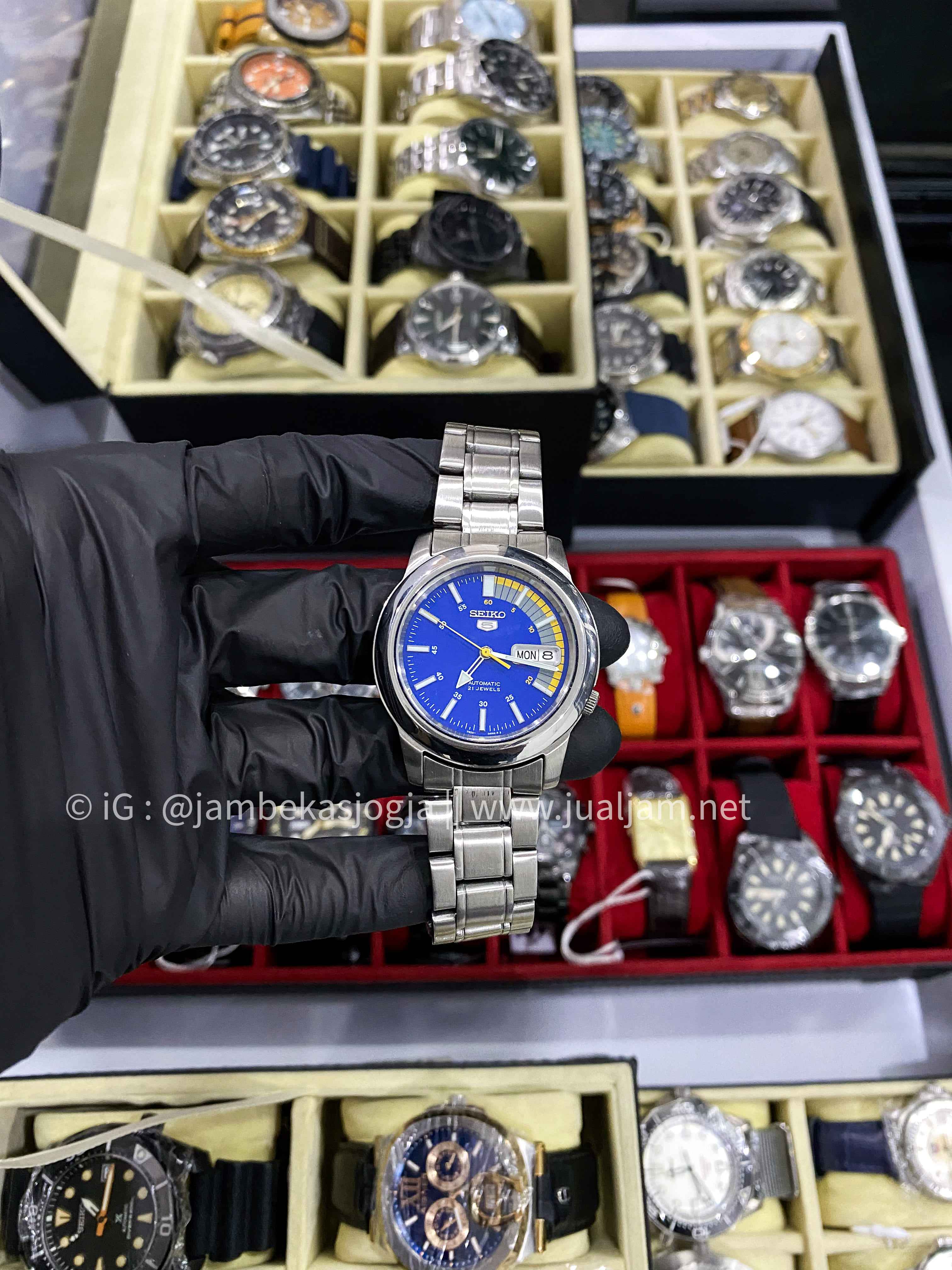 Seiko SNKK27K1 Automatic Silver Stainless Steel (TITIP JUAL)